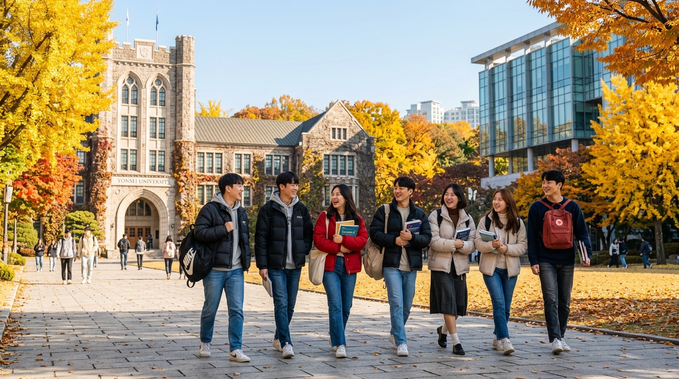 Khuôn viên các trường đại học hàng đầu Hàn Quốc
